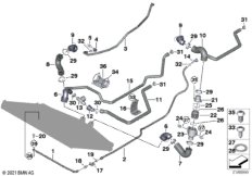 Шланги системы охлаждения/доп.элементы