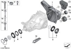 детали редуктора заднего моста