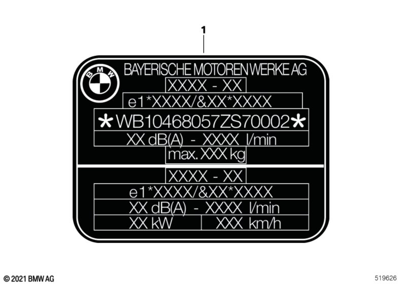 Заводская табличка