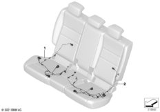 Провода сиденья Зд