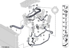 Шланги системы охлаждения