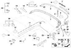 Складной верх дополнительные элементы