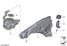 Бачок стеклоомывателя