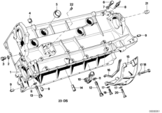 Блок-картер двигателя
