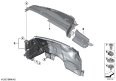Дополнительные элементы моторного отсека