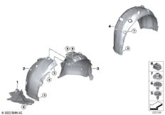 Защитный кожух колесной ниши