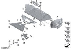Облицовка днища кузова
