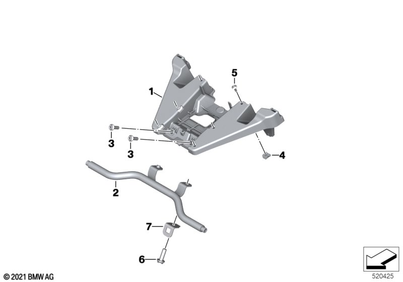 Передний кронштейн
