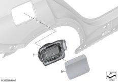 Заслонка заливного отверстия