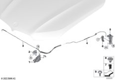 Система замков капота