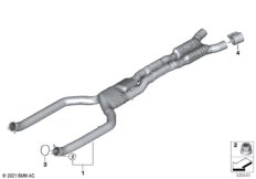 Передняя система выпуска ОГ