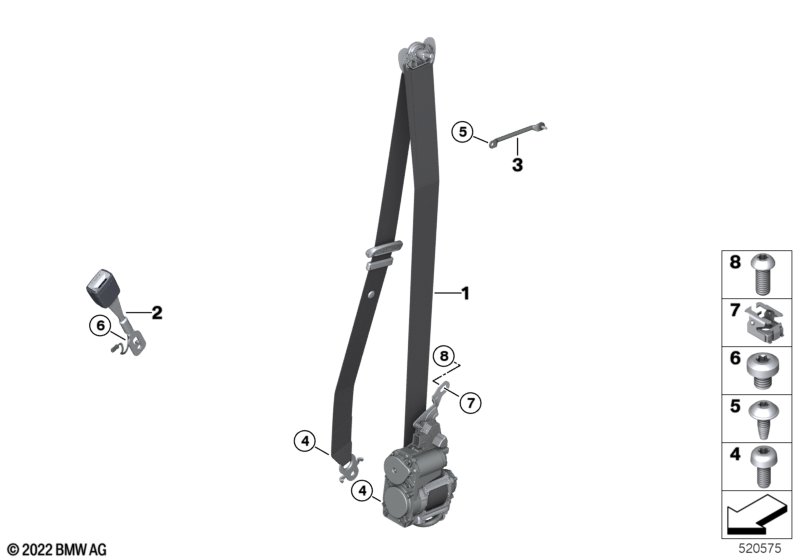 Ремень безопасности REMA Пд