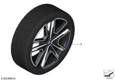 BMW л/с д.M Perf. сдвоенн.сп. 877M - 21"