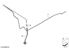 Трубопровод вентиляции топливного бака