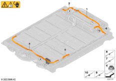В/вольтная батарея BMU в/вольтное соед.