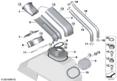 Топливный бак/дополнительные элементы