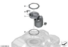 Топливный насос/датчик уровня наполнения