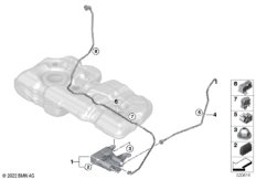 Фильтр с акт.углем/вентил.с.подачи топл.
