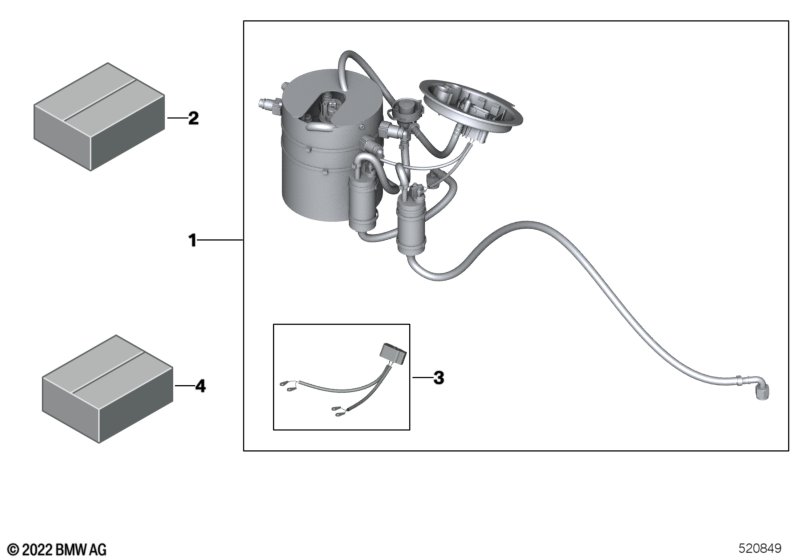 Дополнительный топливный бак