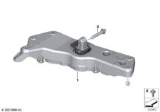 Крепление КПП