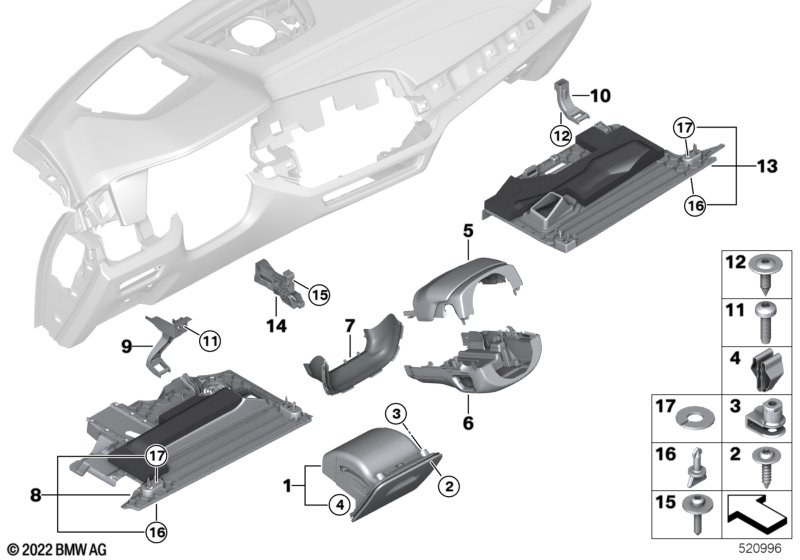 Доп.элементы панели приборов Нж.