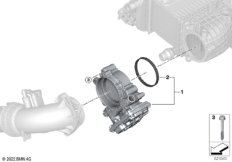 Корпус дроссельной заслонки