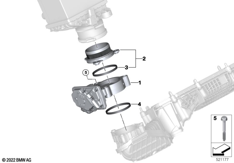 S63M кольцо дроссельной заслонки