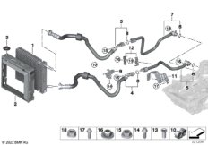 Маслян.радиатор/трубопр.масл.радиатора