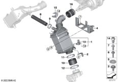 Охладитель наддувочного воздуха