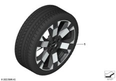 Колесо в сб.зимн.Untamed Spoke 897-18"