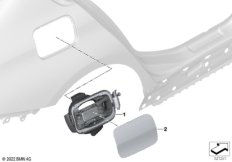 Заслонка заливного отверстия