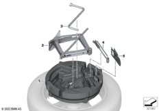 Бортовой инструмент/ домкрат