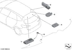 Детали усилителя разнесенной антенны