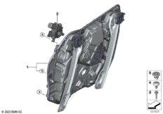 Механизм перемещения стекла двери Пд
