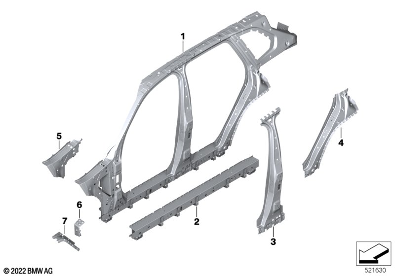 Боковой каркас Ср