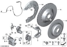 Датчик износа торм.накладки колеса Зд