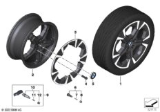 BMW л/с диск Aerodynamik 866 - 18"
