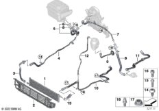 Контур сист.охлаждения в/вольтн.системы