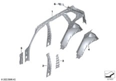 Боковой каркас Внутр