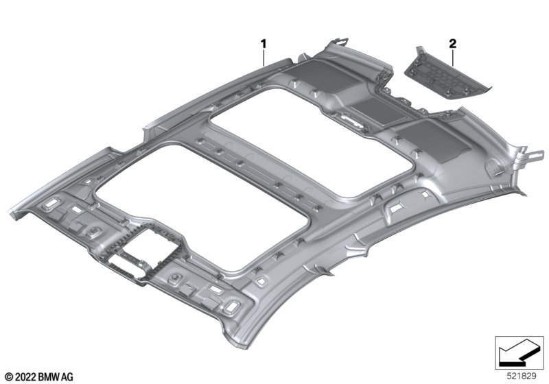 JK Edition потолок Alcantara, KA602