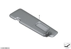 JK Edition солнцез.козыр.Alcantara KA602