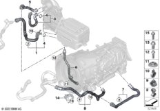 Контур сист.охлаждения в/вольтн.системы