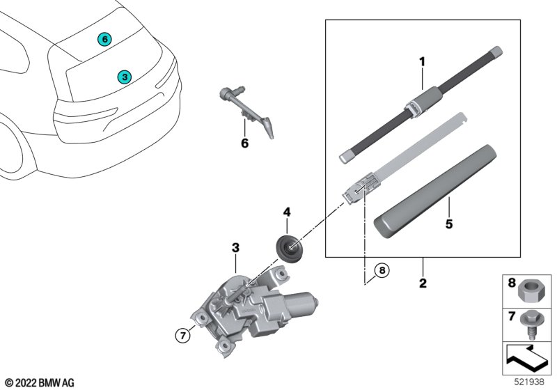 G09 задний дворник