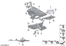 Облицовка днища кузова