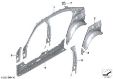 Боковой каркас Внутр