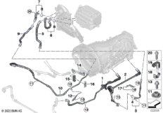 Контур сист.охлаждения в/вольтн.системы