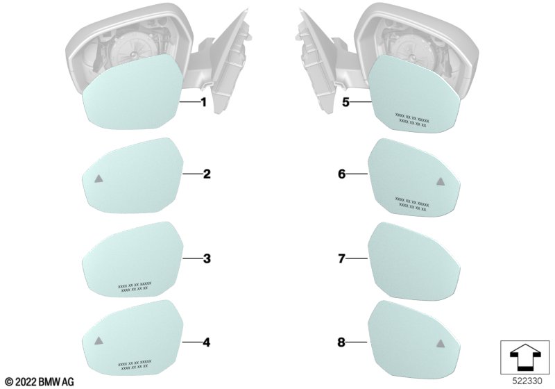 стекло зеркала