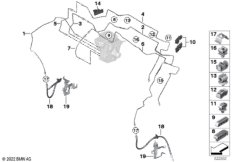 Трубопровод тормозного привода Пд