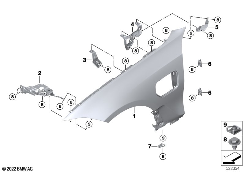 Переднее крыло