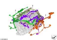 жгут проводов двигателя